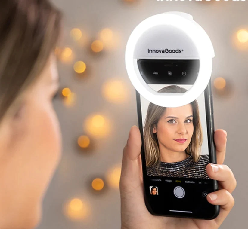 Smartes Selfie-Ringlicht