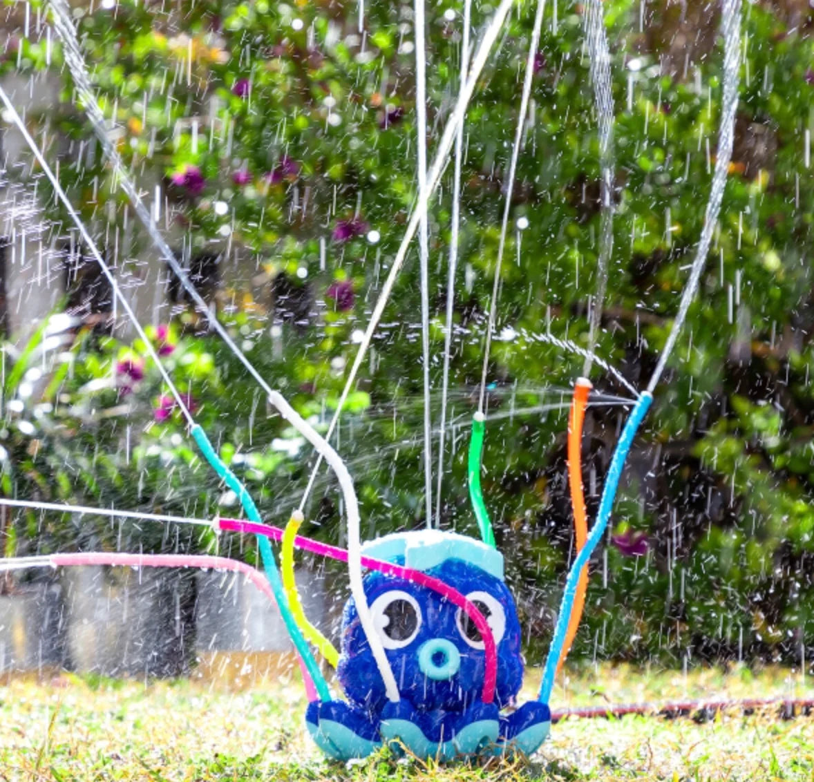 Der witzige Oktopus Der ultimative Sprinkler und Sprayer für Kinder